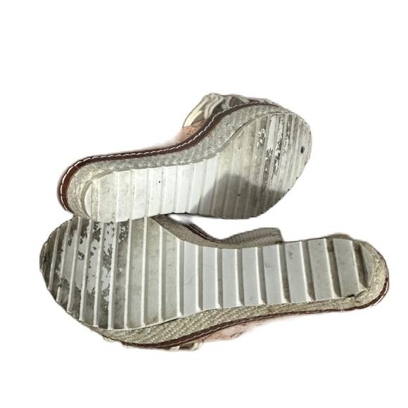 Women Dominique Nicole Gelsey Wedge Heels Size 8.5 - Picture 8 of 9